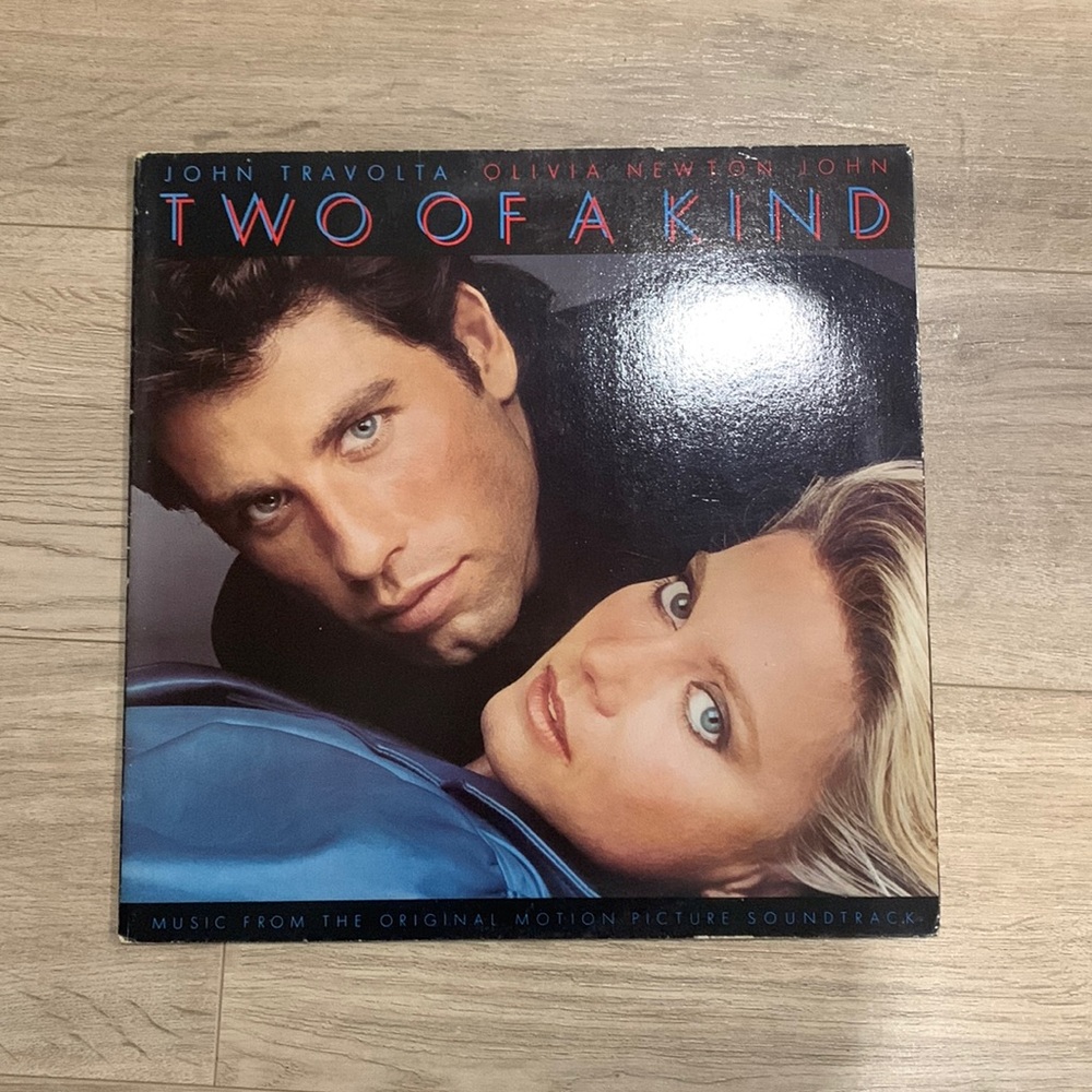Two of a kind John Travolta and Olivia Newton John record